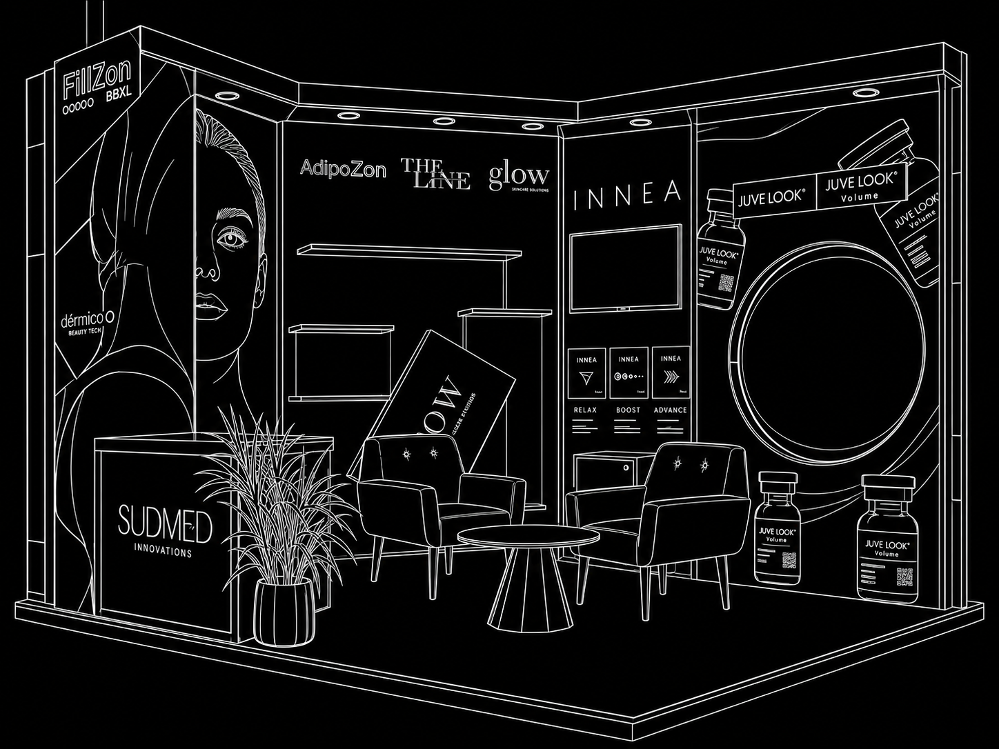 FilZon - dibujo arquitectónico del proyecto
